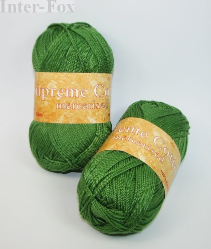 włóczka Supreme kolor 072 zielona.JPG