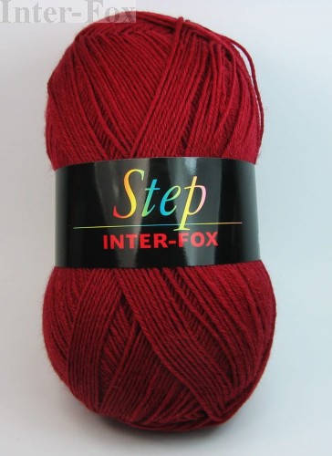 włóczka Step kolor 532 wino.JPG