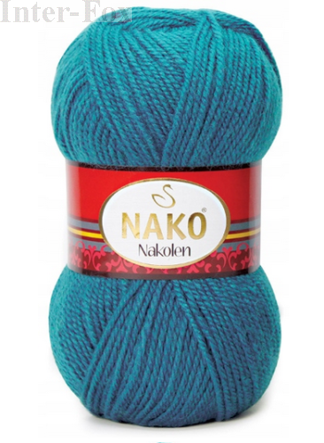 Włóczka Nakolen kolor 5400 turkus.png