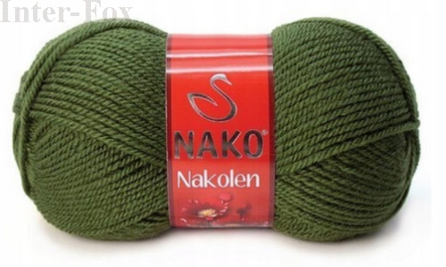 Włóczka Nakolen kolor 1902 zielony.png