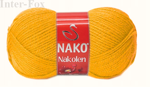 Włóczka NAKOLEN kol.3052  słoneczny żółty.png