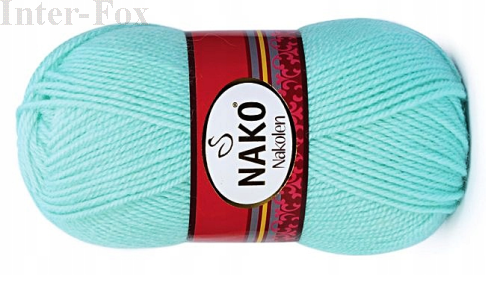 Włóczka NAKOLEN kol.13 mięta.png