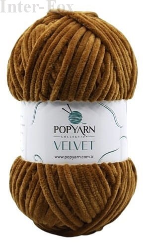 Włóczka Velvet B09 koniak.jpg
