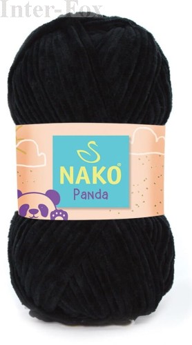 Włóczka Chenille Panda kolor 3087 czarna.jpg