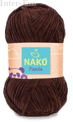 Włóczka Chenille Panda kolor 3105 brąz.jpg