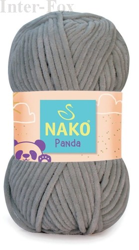Włóczka Chenille Panda kolor 3095 popiel.jpg