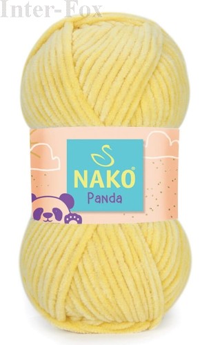 Włóczka Chenille Panda kolor 215 jasny żółty.jpg