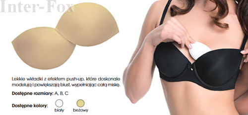 Wkładka z pianki WS-26 kolor biały,rozmiar B