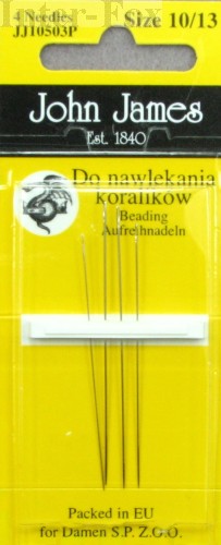 Igły do nawlekania koralików - 4 szt