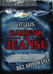 Barwnik do jeansu - niebieski