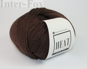 Heat  Superwash, kolor 015 brąz