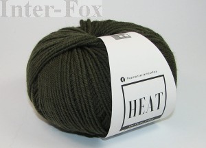Heat  Superwash, kolor 080 zieleń myśliwska