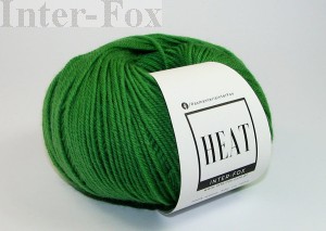 Heat  Superwash, kolor 072 zieleń trawa