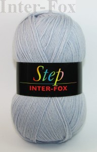 Step Basic, Superwash kolor nr 25192 jasna popiel