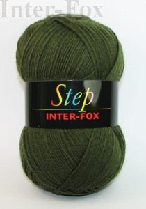 Step Basic, Superwash kolor nr 580 zieleń myśliwska