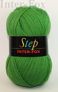 Step Basic, Superwash kolor nr 572 zielony
