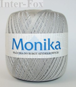 Kordonek Monika kolor nr 392 Srebrny