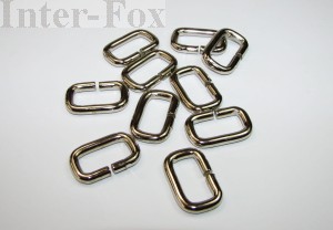 Ramka metalowa, srebrna, 20mm - FPR35/20/9x4/2 