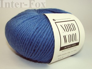 Nord Wool  Superwash, kolor 117 Niebieski