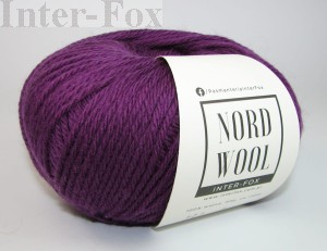 Nord Wool  Superwash, kolor 121 Hiacynt