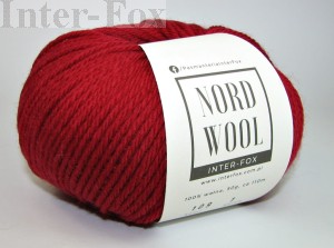 Nord Wool  Superwash, kolor 109 Wino