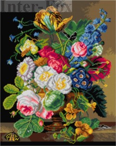 Kanwa 40 x 50 cm, 3240 Christiaan van Polo - Martwa natura.