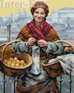 Kanwa 40 x 50 cm, 2577 A. Gierymski - Pomarańczarka.