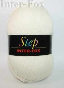 Step Basic, Superwash kolor nr 500 super biały