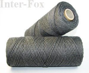 Sznurek bawełniany do makramy, 3mm-200mb M735 marengo