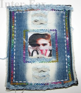 Aplikacja haftowana. Jeans 5