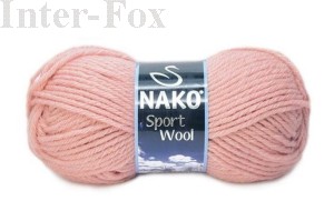 Sport wool kolor 2406 delikatny różowy
