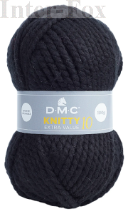 Knitty 10 kolor 965 czarny