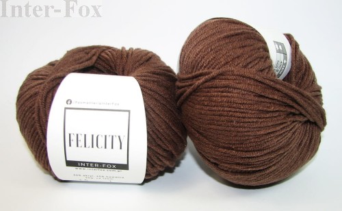 włóczka Felicity 015 kolor kakao.JPG