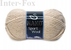 Sport wool kolor 23116 jasny beż