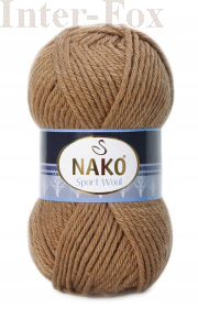 Sport wool kolor 10126 camel