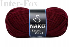 Sport wool kolor 6592 bordo