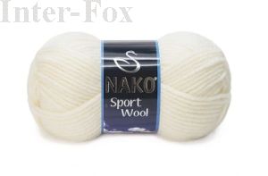 Sport wool kolor 300 ecru