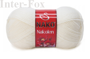 Nakolen kolor 208 biały
