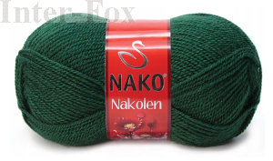 Nakolen kolor 3601 zieleń butelkowa