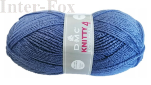 Knitty 4 kolor 667 niebieski 