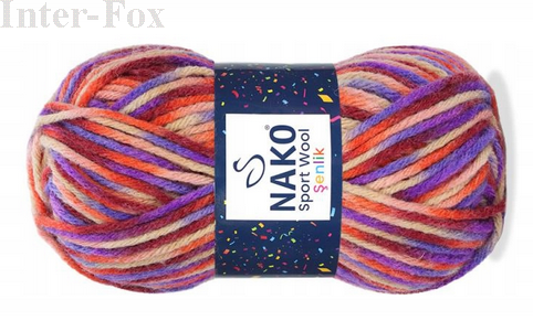 Włóczka NAKO SPORT WOOL SENLIK print kolor 87741.png