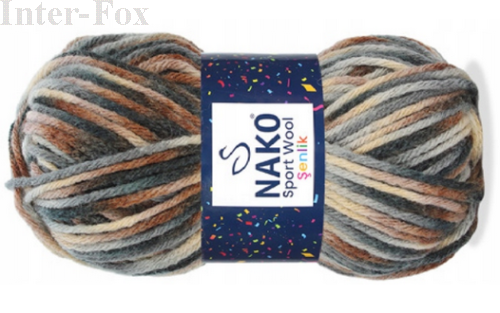 Włóczka NAKO SPORT WOOL SENLIK print kolor 87738.png