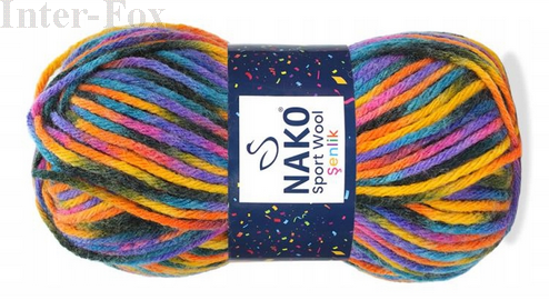 Włóczka NAKO SPORT WOOL SENLIK print kolor 87740.png