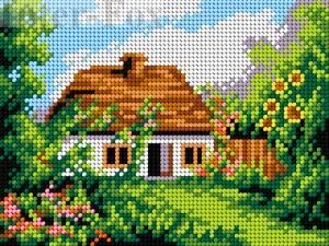 Kanwa 15 x 20 cm, 3312 Cztery pory roku - lato