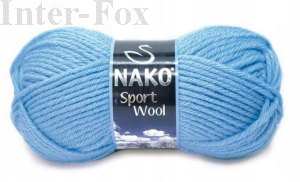 Sport wool kolor 271 błękit