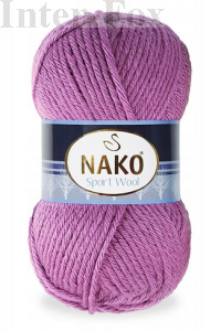 Sport wool kolor 1048 wrzos