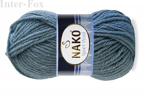 Włóczka Nako Sport Wool kolor 13876 jeans.png