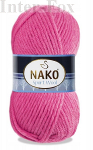 Sport wool kolor 4211 różowy