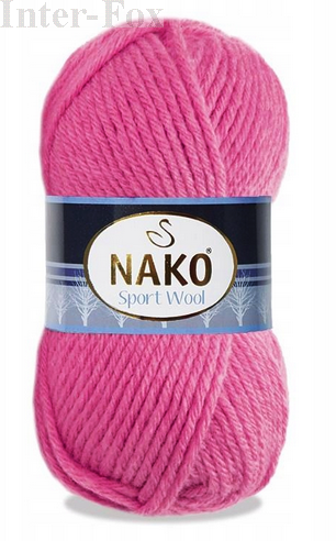 Włóczka Nako Sport Wool kolor 4211 różowy.png