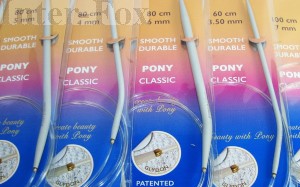 Druty na żyłce  nr 7mm, 60cm  - PONY 